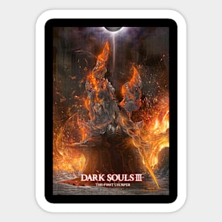 demon souls bloodborne Sticker